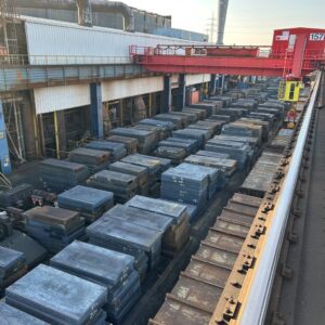 Neue Digitalisierung des Brammenlagers bei Salzgitter Mannesmann ...